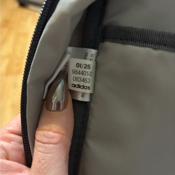 Adidas Originals National Plus 2 Light Purple and Black Backpack - Picture 8 of 12